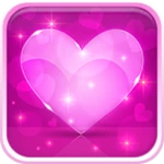 love hearts live wallpaper android application logo